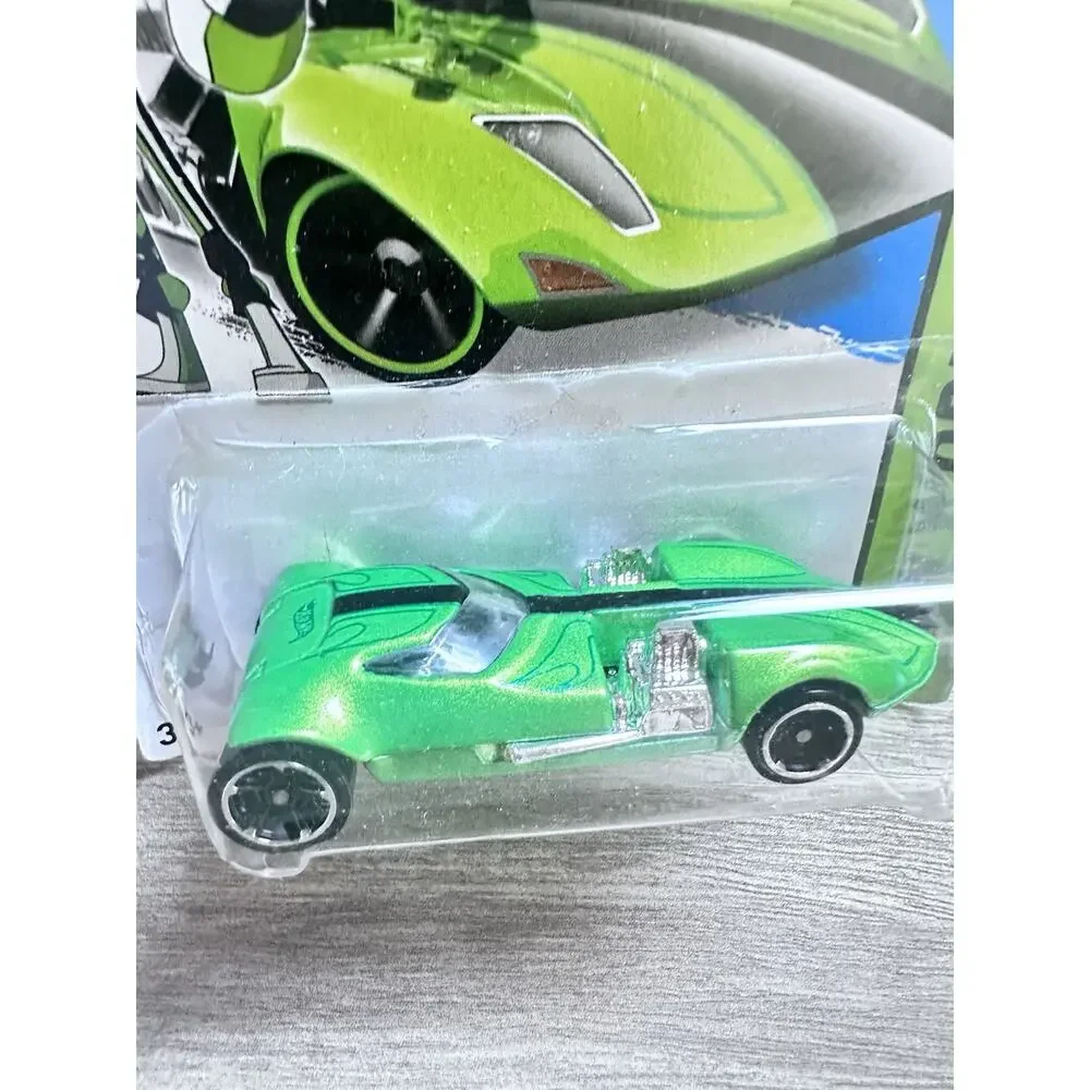 Hot Wheels HW Workshop Twin Mill Super Treasure Hunt Green HTF New H43